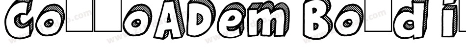 CorpoADem Bold Italic字体转换